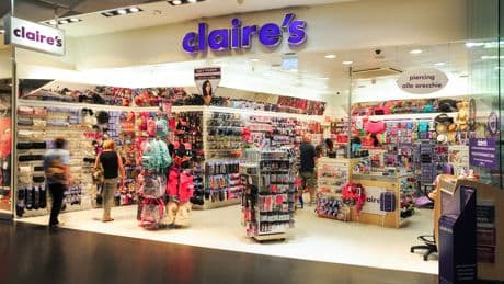 Claire’s files for bankruptcy for second time as it drowns in ‘cocktail of problems’
