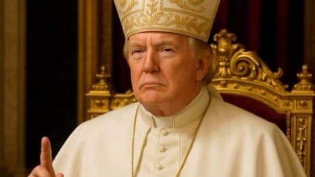 « J’aimerais être pape » : la plaisanterie égocentrée de Trump qui divise les internautes