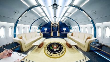 Washington a classifié l'information mais la rénovation de l'avion "offert" par le Qatar à Trump atteindrait la somme faramineuse d'un milliard de dollars