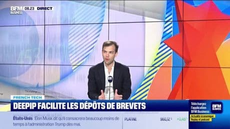 French Tech : DeepIP facilite les dépôts de brevets - 23/04