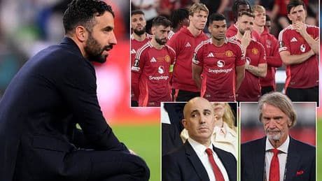 Omar Berrada admits he's shocked by Man United's struggles under Ruben Amorim - but insists 'the hardest part is behind us' as he reveals target date to WIN the Premier League