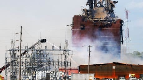 Fire is still raging at a Nebraska biofuels plant where explosion left 3 missing