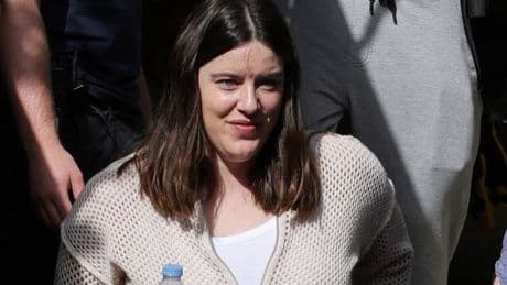 EastEnders' Michelle Ryan pictured back on soap set as Zoe is set to reunite with Slaters