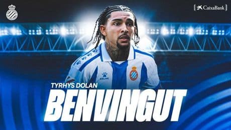 El Espanyol ficha al extremo Tyrhys Dolan, décima incorporación para Manolo González