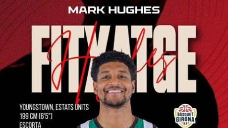 El escolta Mark Hughes ficha por el Bàsquet Girona