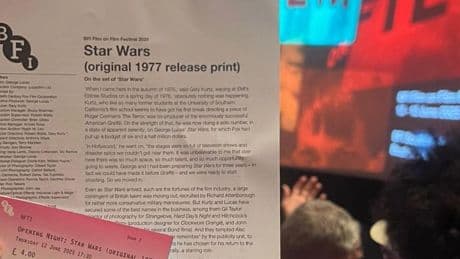 Lucasfilm’s Kathleen Kennedy Introduces BFI Screening Of Rare 1977 Star Wars Film Print