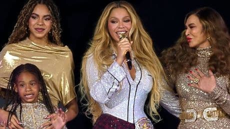 Beyoncé invites mum and daughters on stage for very special reason on Cowboy Carter tour