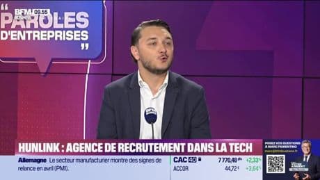 Mathias Bau (Hunlink): Hunlink, agence de recrutement dans la Tech - 03/05