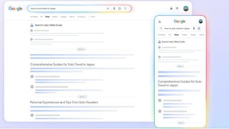 Google lancia Web Guide e rivoluziona la ricerca: l'IA organizzerà i risultati