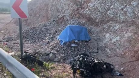 Motosiklet kazasında 1 kişi öldü, 1 kişi yaralandı