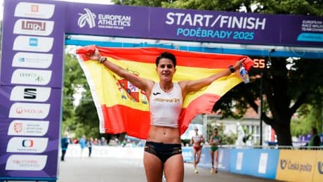 María Pérez arrasa en el Europeo de marcha por equipos para guiar a España a la plata