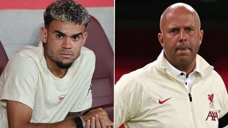 Arne Slot CONFIRMS Luis Diaz's absence from Liverpool's pre-season defeat by AC Milan was linked to his future - with Bayern Munich in talks over big-money move