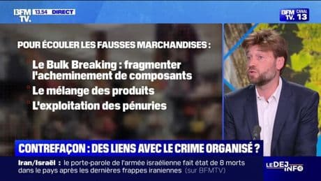 Un rapport fait un lien entre l'économie de la contrefaçon et le crime organisé