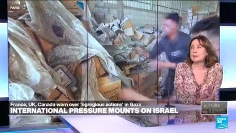 Gaza: International pressure mounts in Israel