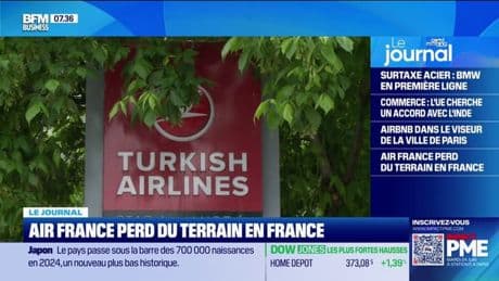Air France perd du terrain en France face aux compagnies aériennes étrangères