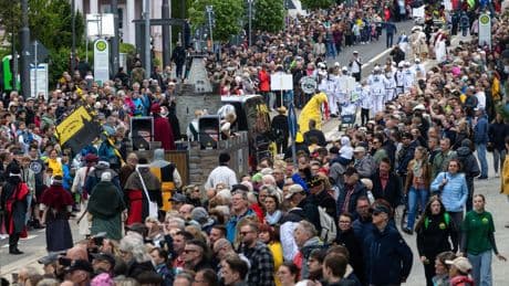 Feste: Großer Festumzug zum Abschluss des Thüringentags in Gotha