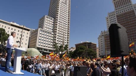 El PSOE considera que la manifestación del PP ha sido 'raquítica' y califica a Feijóo de 'fracaso'