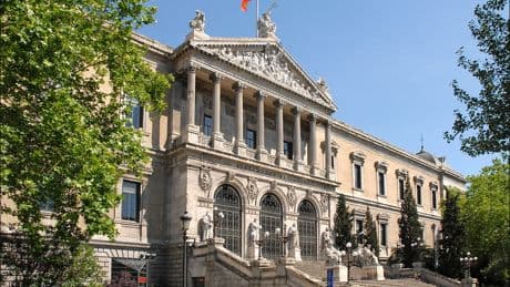 Semprún en la Biblioteca Nacional