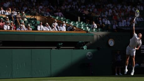 Tennis: Abschiedsszenen. Die erste Runde in Wimbledon [Online-Abo]