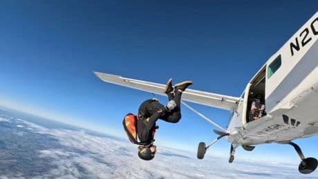 Tragic skydiver's final days from flurry of jumps to 'deliberate act'