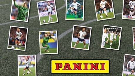FREE STICKERS: England Lionesses Official Sticker Collection 2025