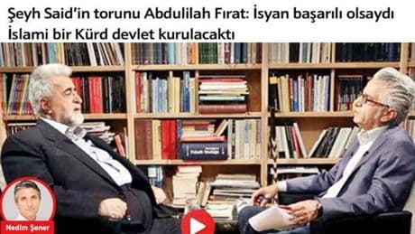 Vatan haini Şeyh Said’e karşı savunmamdır