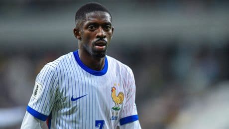 Ousmane Dembélé zes weken niet inzetbaar voor Paris Saint-Germain