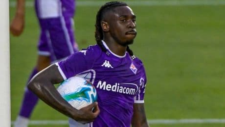 <p>Kean gi&agrave; in grande spolvero: doppietta in amichevole con la Fiorentina</p>