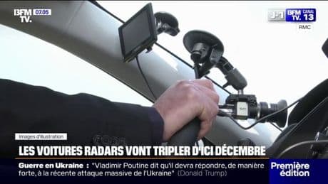 Le nombre de voitures radars va augmenter, passant de de 90 à 300 fin 2025