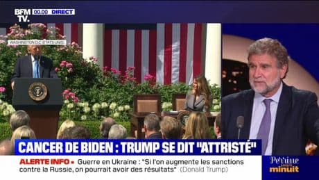 Cancer de Biden : Trump se dit "attristé" - 19/05