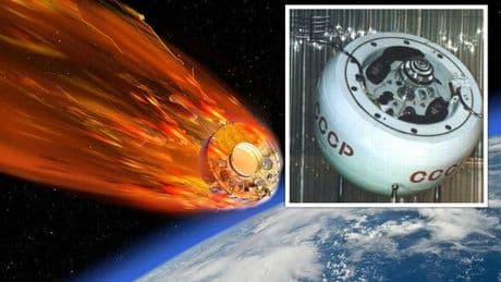 Soviet-era spacecraft set to crash into Earth today 53 years after being launched