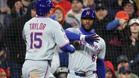 Mets’ Starling Mate gets start in left field for first time in eight years