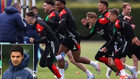 Arsenal receive a TRIPLE injury boost for Champions League clash against Paris Saint-Germain as Gunners aim to reach first final since 2006