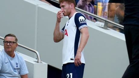 Ange Postecoglou gutted Spurs’ Dejan Kulusevski will miss Europa League final