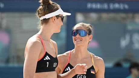 Höhepunkt in Düsseldorf: Müller/Tillmann im Achtelfinale der Beach-Volleyball-EM