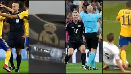 Real-Juve, l'arbitro fa sorridere Madrid: la pochette, il gol di De Ligt e l'assurdo rigore negato
