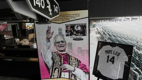 In White Sox stadium broadcast, Pope Leo XIV sends message of hope to Chicago and the US