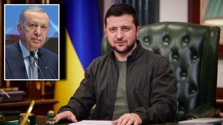 Zelenski'den Erdoğan'a teşekkür mesajı: Büyük bir minnettarlık duyuyorum