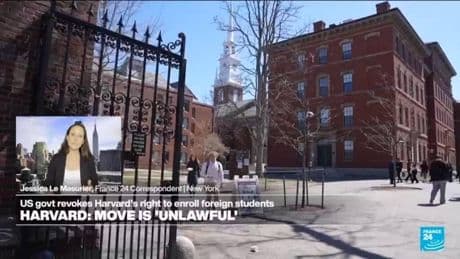 Trump government revokes Harvard's right to enroll foreign students