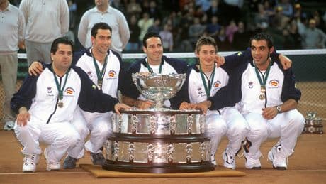 Un homenaje para celebrar las 'Bodas de Plata' de la primera Davis española