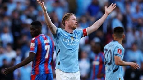 Crystal Palace vs Man City player ratings as Kevin De Bruyne and Erling Haaland struggle in FA Cup final shock