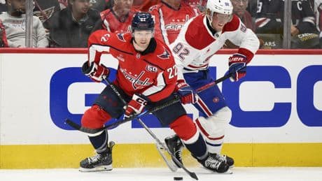 Hobbled Capitals look to bring physicality into Game 2 against Canadiens