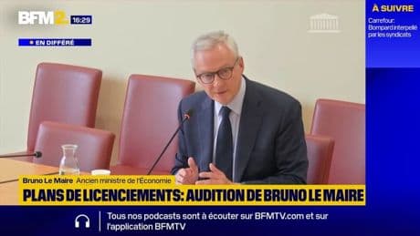 Bruno Le Maire: "On comprend la colère" des taxis