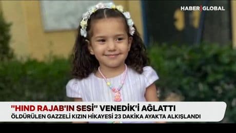 "Hind Rajab'ın Sesi" Venedik'i ağlattı: Öldürülen Gazzeli kızın hikayesi 23 dakika ayakta alkışlandı
