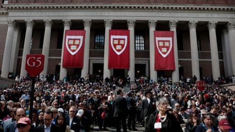 International universities are trying to poach Harvard students, promising 'unconditional offers.' One is touting its proximity to vacation destinations.