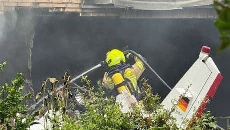 Korschenbroich plane crash: Multiple casualties as jet smashes into home