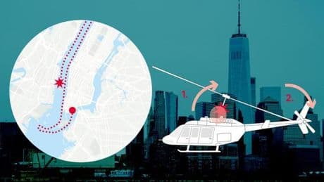 ¿Cómo se pudo caer un helicóptero al río Hudson? Lo que sabemos del accidente de Nueva York, en gráficos y vídeos
