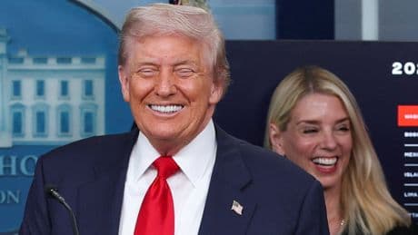 Trump’s history of praising Pam Bondi after awkward remark about attorney general’s appearance