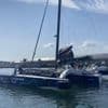 Les trimarans de 50 pieds de la classe Ocean Fifty font escale à Concarneau