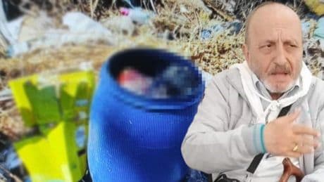 Profesör babasının cesedini bidonla çöpe atıp doğum gününü kutlamış